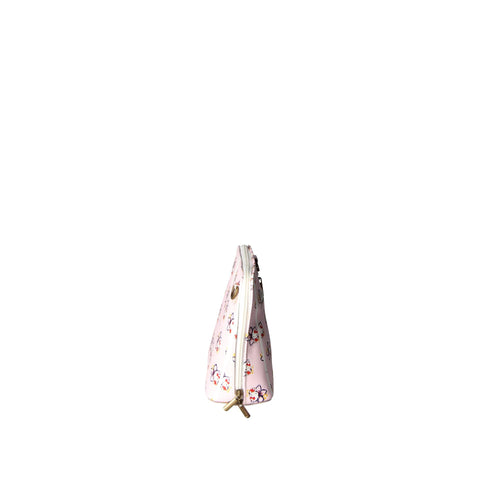 Jag Couture London - New York Gave Lux GLX220334323FBG-ROSA handbag in soft pink leather with gold-tone hardware and structured design.