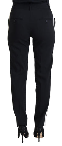 Black High Waist Women Pants