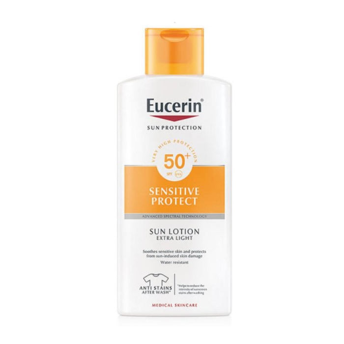 Eucerin Sensitive Protect Sun Lotion Extra Light Spf50+ 400ml