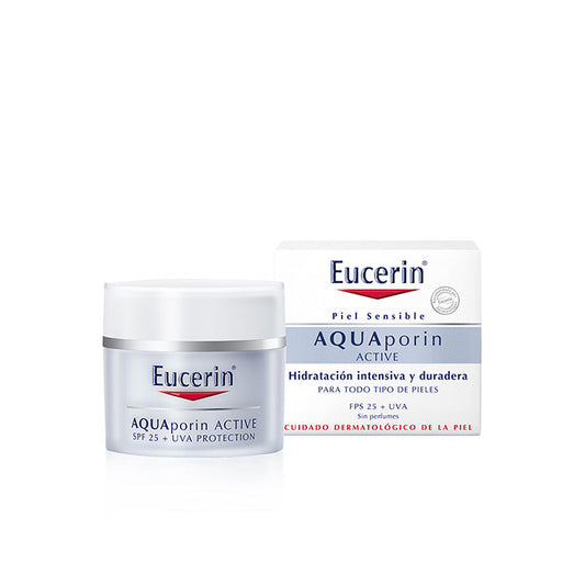 Eucerin Aquaporin Active With Spf25 And UVA Protection For All Skin Types 50ml Jag Couture London - New York