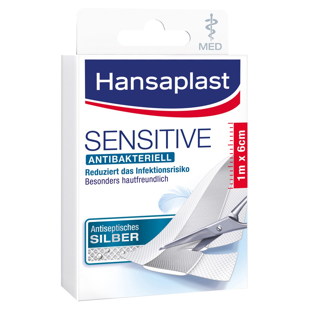 Hansaplast Med Sensitive 1mx6cm 1pc Jag Couture London - New York