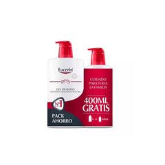 Eucerin PH5 Shower Gel 1000ml + Refill 400ml Jag Couture London - New York