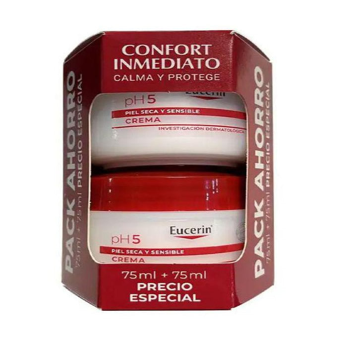Eucerin ph5 Dry and Sensitive Skin 75ml+75ml
