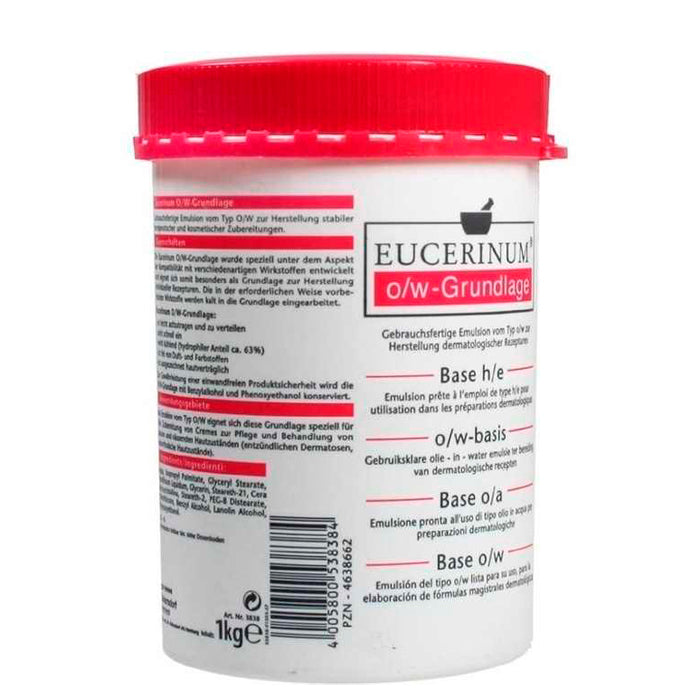 Eucerinum O-W Grundlage 1 Kg Jag Couture London - New York