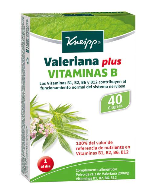 Kneipp Valerian Plus Vitamins B 40 Dagrees Jag Couture London - New York