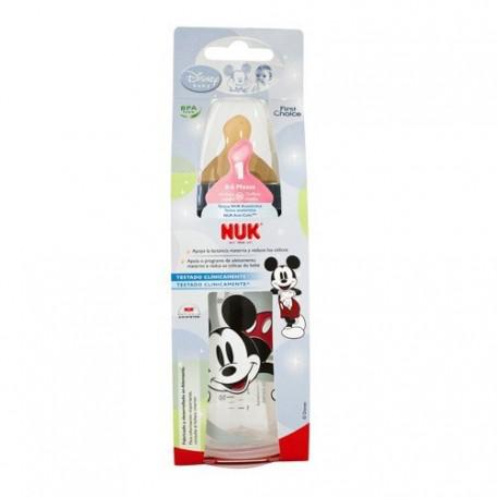 Biberon First Choice 300ml Latex 1 Mes Mickey Nuk Jag Couture London - New York