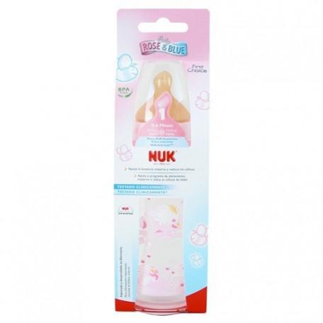 Biberon Rose 300ml Nuk Jag Couture London - New York