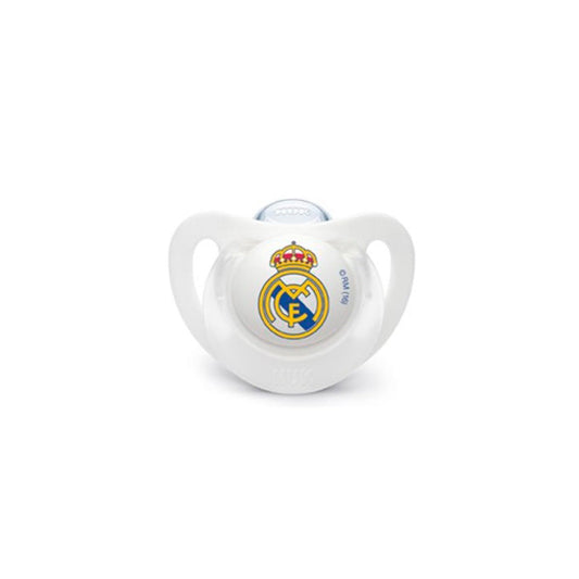 Nuk Pacifier Silicone Teat FC Real Madrid 18-36M Jag Couture London - New York