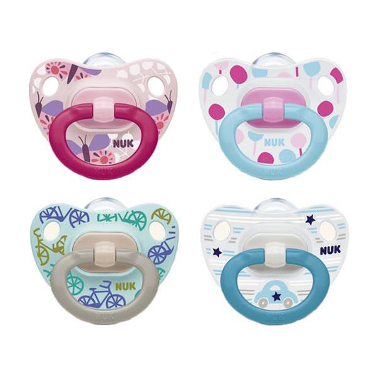 Nuk Set Chupete Silicona Happy Days Jag Couture London - New York