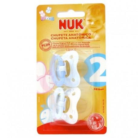 Chupete Nukete T2 Blue Latex Blister 2 Unidades Nuk Jag Couture London - New York