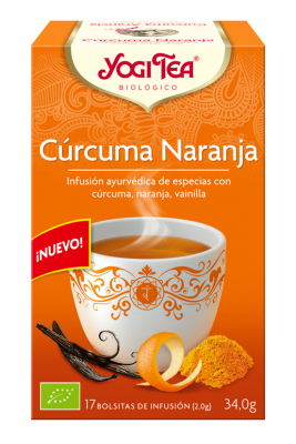 Yogi Tea Curcuma Naranja 17 X 2g