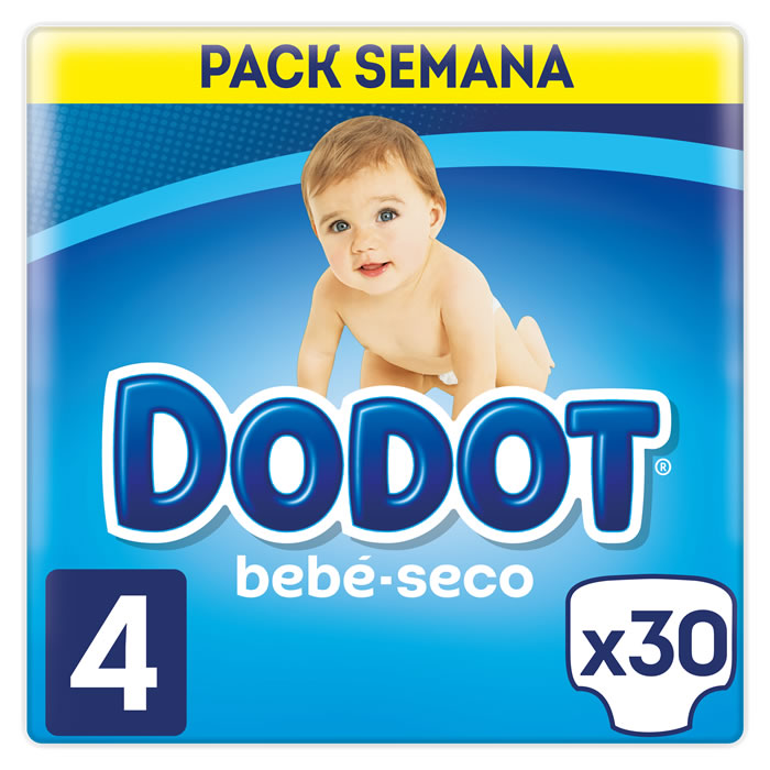 Dodot Baby-Dry Diapers Size 4, 30 Diapers Jag Couture London - New York