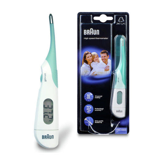 Braun Flexible Digital Thermometer PRT1000 Jag Couture London - New York