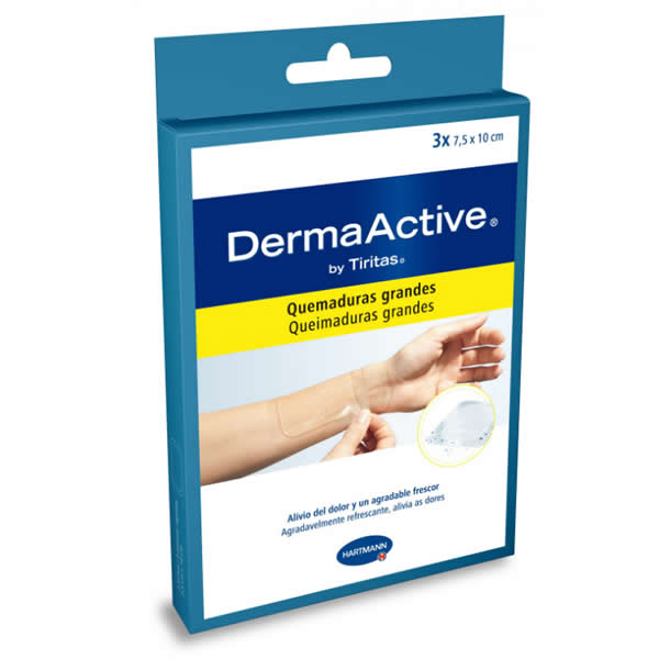 Hartmann DermaActive Large burns 3X7.5x10cm 3 Units Jag Couture London - New York