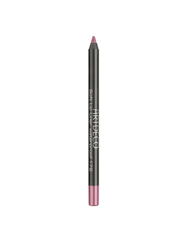 Artdeco Lip Liner Soft WTP by Jag Couture London - New York, showing a close-up of the soft, creamy lip liner pencil with pink packaging.