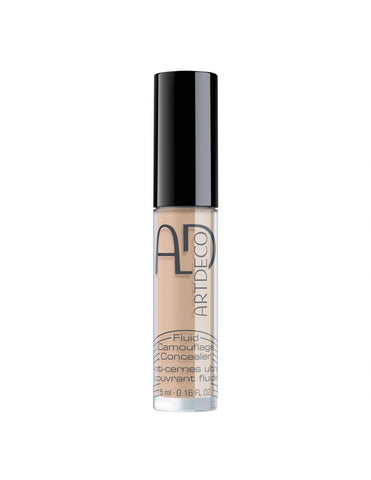 Artdeco Fluid Camouflage Corrector in yellow-neutral medium, 5ml, for concealing skin imperfections, by Jag Couture London New York