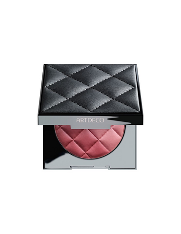 Artdeco Colorete Blush Couture O24 in a compact pink blush with subtle shimmer, featuring the Jag Couture London - New York logo.