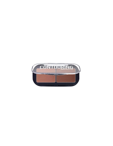 Jag Couture London contouring duo palette with two shades in 7g compact, ideal for defining and sculpting facial features.