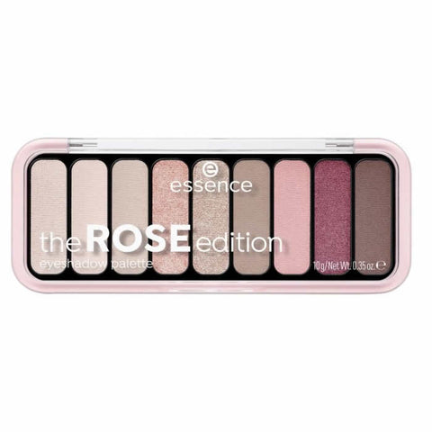 Jag Couture London The Rose Edition eyeshadow palette with 10g of rose-toned shades, featuring a sleek compact design.