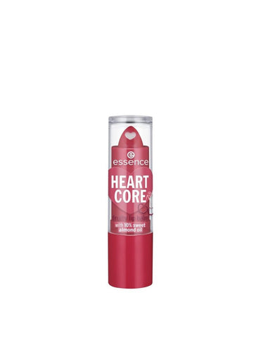 Jag Couture London Heart Core Fruity Cherry lip balm in 3g tube featuring a red and white packaging with cherry illustrations.