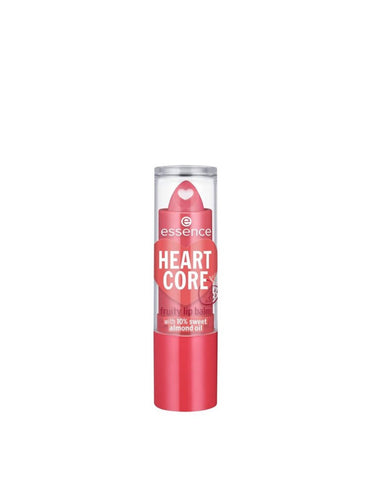 Jag Couture London heart-shaped fruity lip balm in Sweet Strawberry flavor, 3g, with vibrant red packaging and glossy finish.