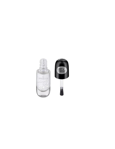 Jag Couture London Colour Grip Base Coat by Essence Cosmetics in 8ml bottle, designed for smooth nail application and base protection.