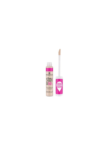 Jag Couture London Stay All Day 14h Corrector in 10-Light Honey, 7ml, with a sleek tube and applicator for long-lasting concealing.
