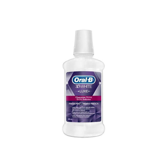 Oral-B Mouthwash 3dw Luxe Brillo Seductor 500ml Jag Couture London - New York