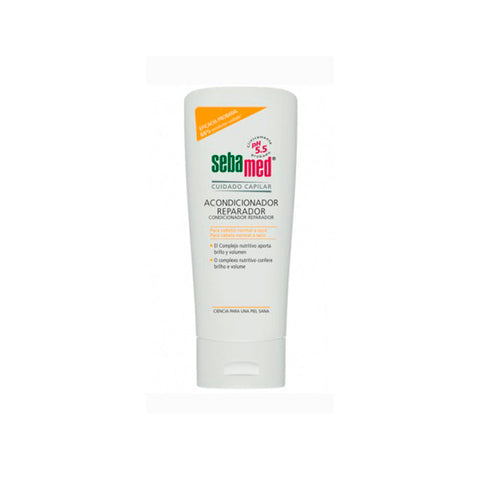 Sebamed Repairing Conditioner 200ml bottle, with the Jag Couture London New York branding visible on the packaging.