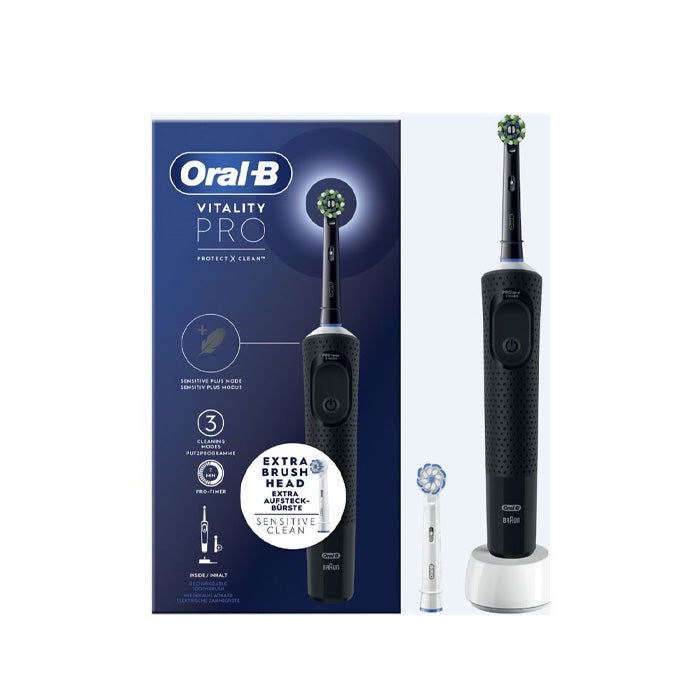 Oral-B Vitality Pro  Black Electric Brush Jag Couture London - New York