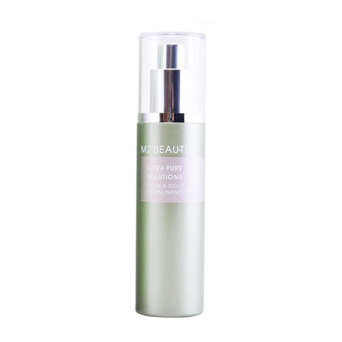 M2 Beauté Ultra Pure Solutions Pearl &amp; Gold Facial Nano Spray 75ml
