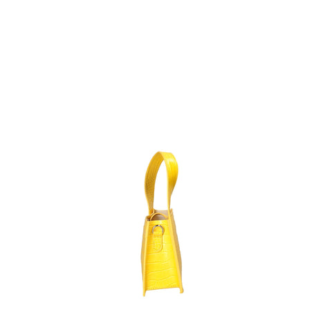 Roberta Rossi RR220722023FBG-C04 Giallo yellow dress by Jag Couture London New York, featuring vibrant fabric and stylish design.