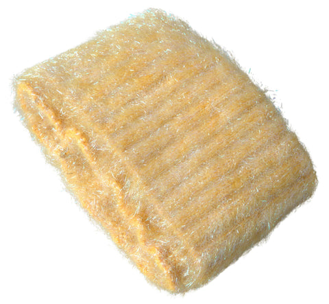 Yellow polyester mohair fiber neck wrap scarf by Dolce & Gabbana, featuring a soft, lightweight fabric and stylish design.