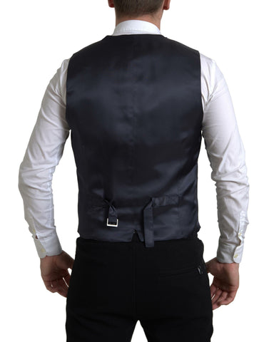 Blue 2-piece single-breasted Martini suit by Dolce & Gabbana, featuring tailored fit and classic lapel design.