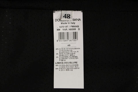 Gray cotton blend Dolce & Gabbana logo vest gilet with front zipper and sleeveless design, casual and stylish men's outerwear.
