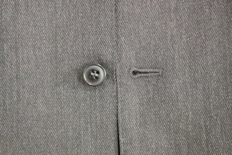 Gray wool formal dress vest by Dolce & Gabbana, tailored fit with classic lapel and sleek design for sophisticated occasions.