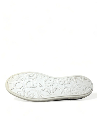 Blue suede Caiman men loafers by Dolce & Gabbana, featuring slip-on design and sleek style.