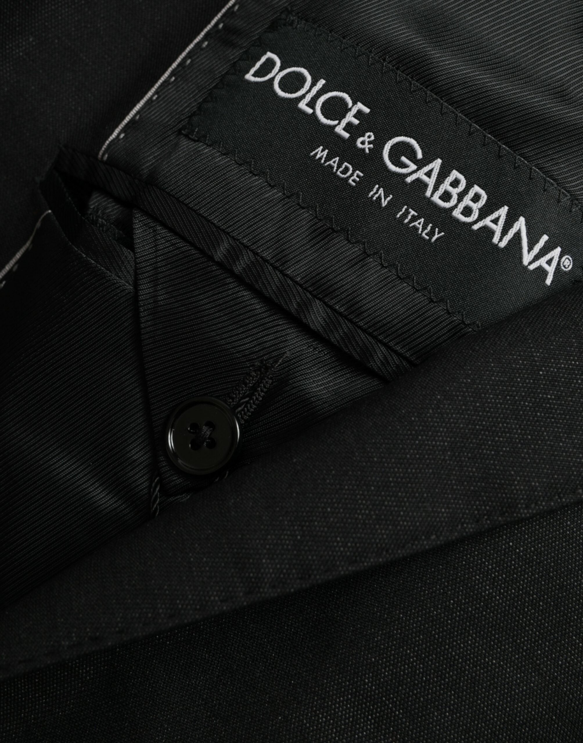 Dark Gray Wool Notch SingleBreasted Coat Blazer