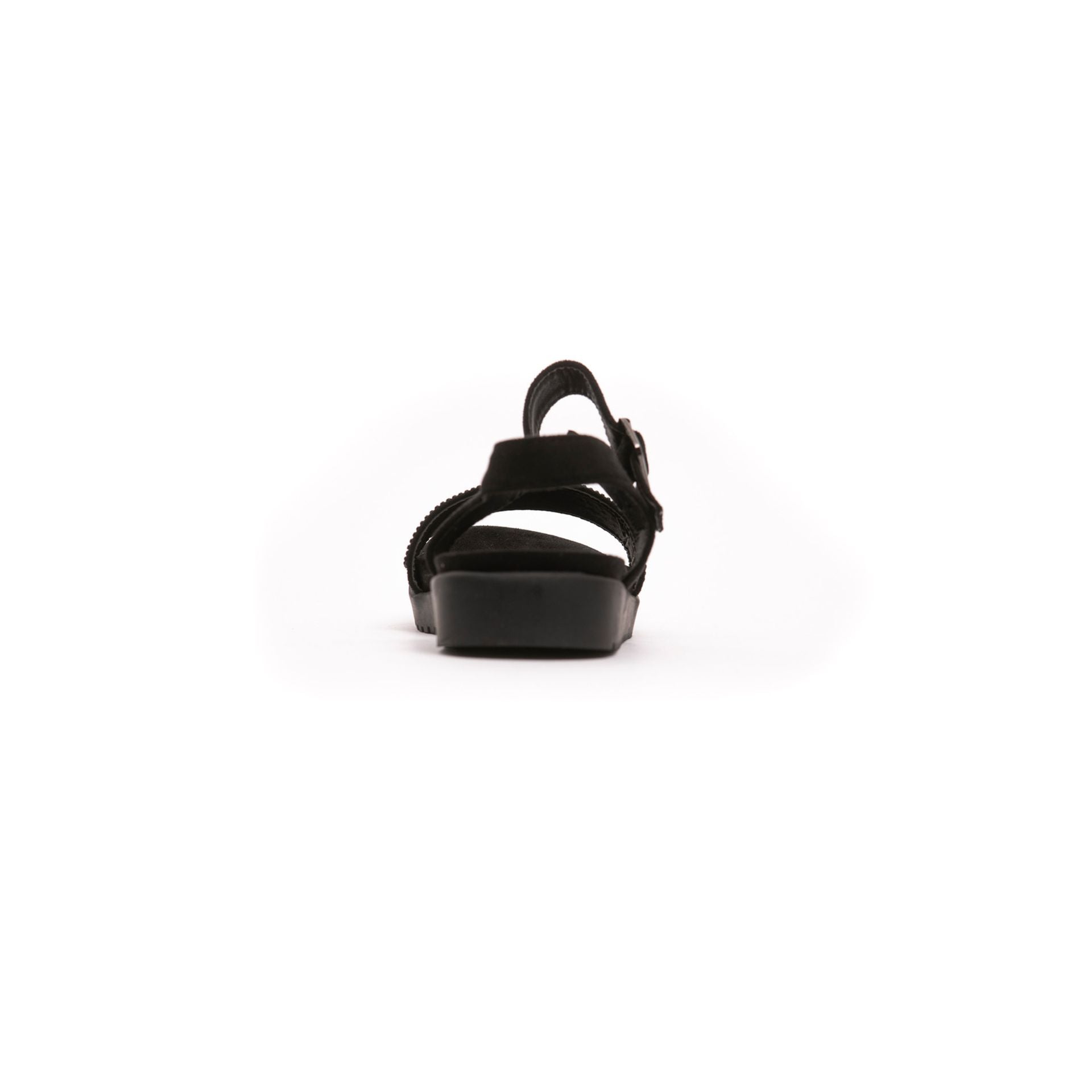 Jag Couture London-Péché Originel PECP9A408_NeroBlack black leather handbag with gold hardware and structured shape.