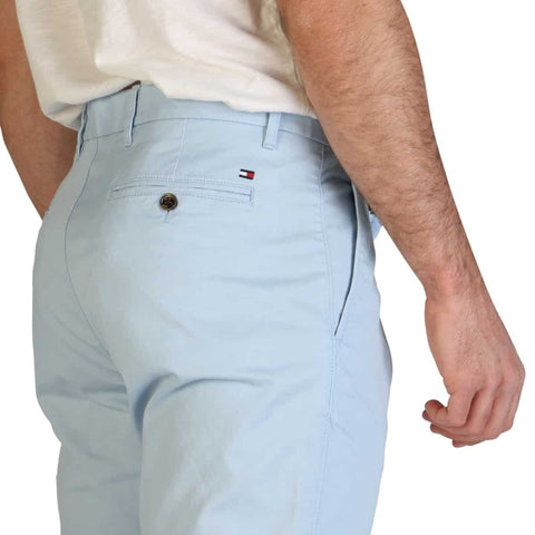 Tommy Hilfiger XM0XM01261_CDN_L32 denim jeans by Jag Couture London featuring classic fit and dark wash fabric.