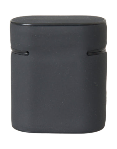Black and white silicone AirPods case with embossed Dolce & Gabbana logo featuring a sleek design and protective cover.