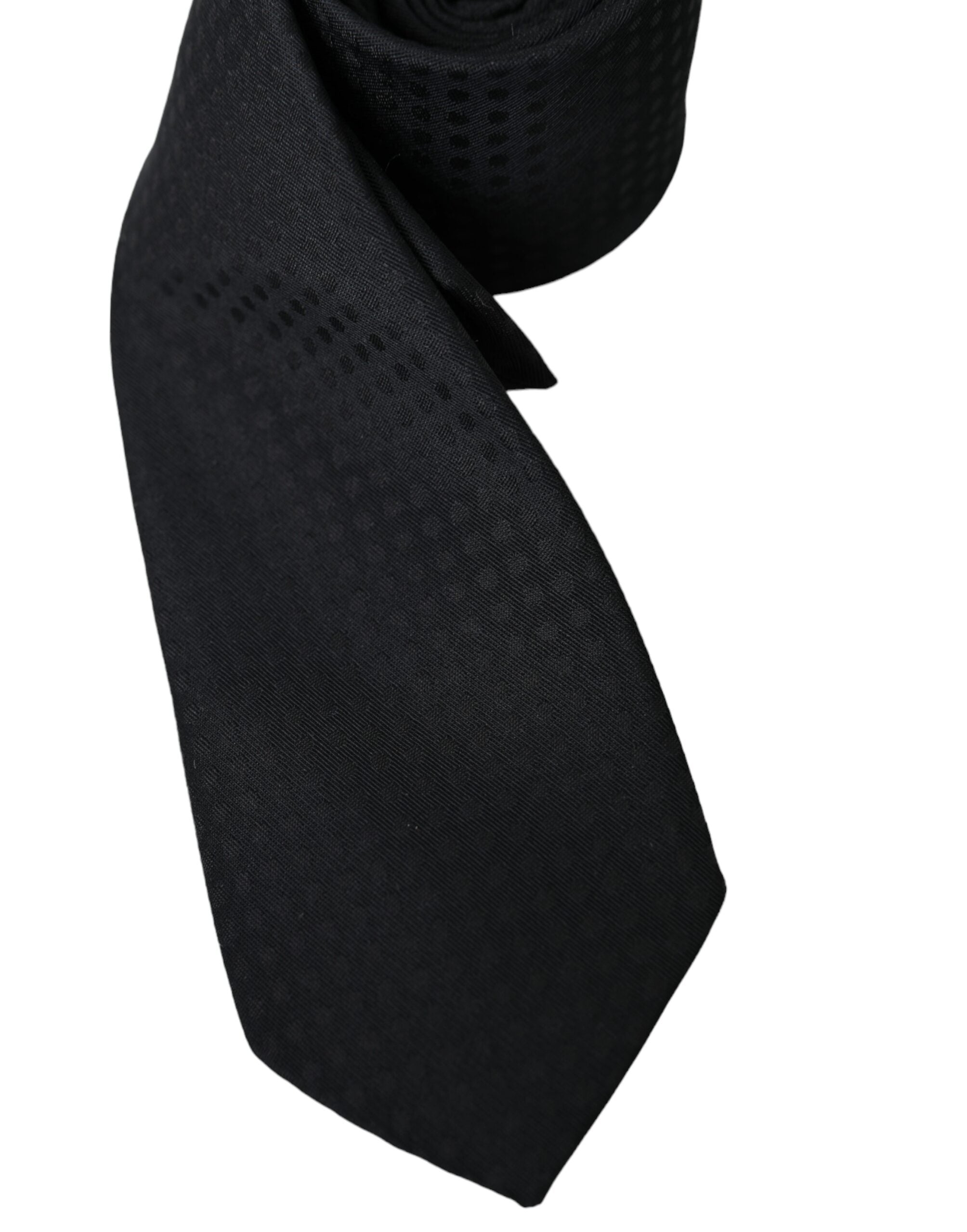 Dark Gray 100% Silk Adjustable Necktie Face Mask