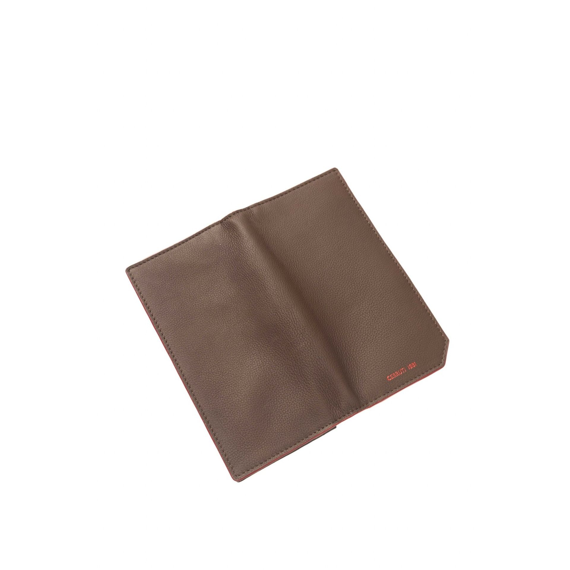 Cerruti 1881 Cognac leather wallet by Jag Couture London and New York, featuring a sleek, classic design and genuine leather finish.