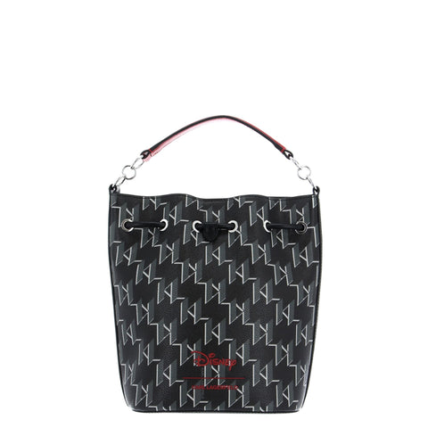 Black Karl Lagerfeld 231W3123-A999 handbag by Jag Couture London - New York with sleek design and logo detailing.