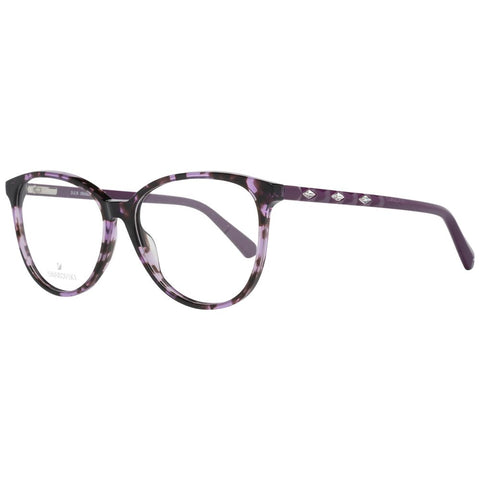 Swarovski multicolor plastic glasses frames with vibrant, stylish design and clear lenses, perfect for fashion-forward eyewear.