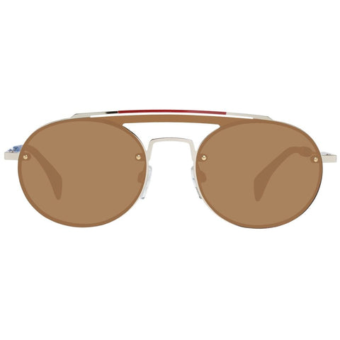 Gold Metal &amp; Plastic Sunglasses