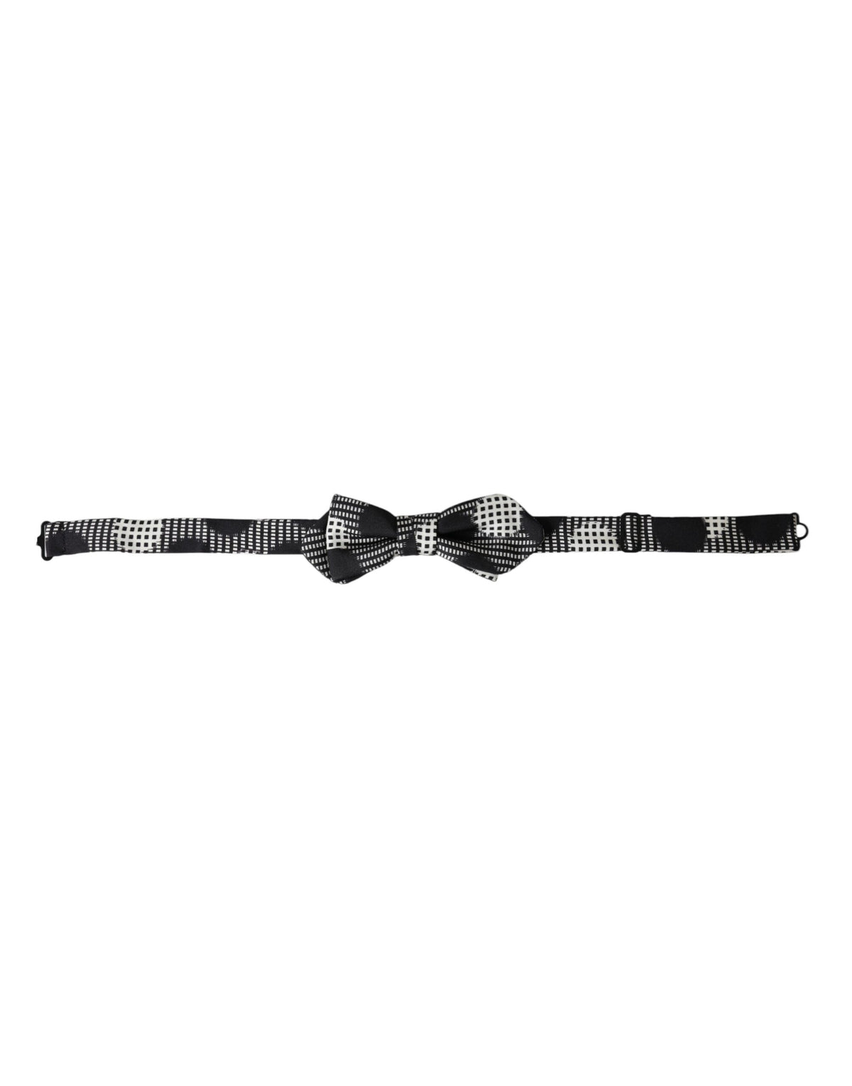 Multicolor silk polka dot adjustable men's bow tie by Dolce & Gabbana, featuring a classic papillon style with vibrant pattern.