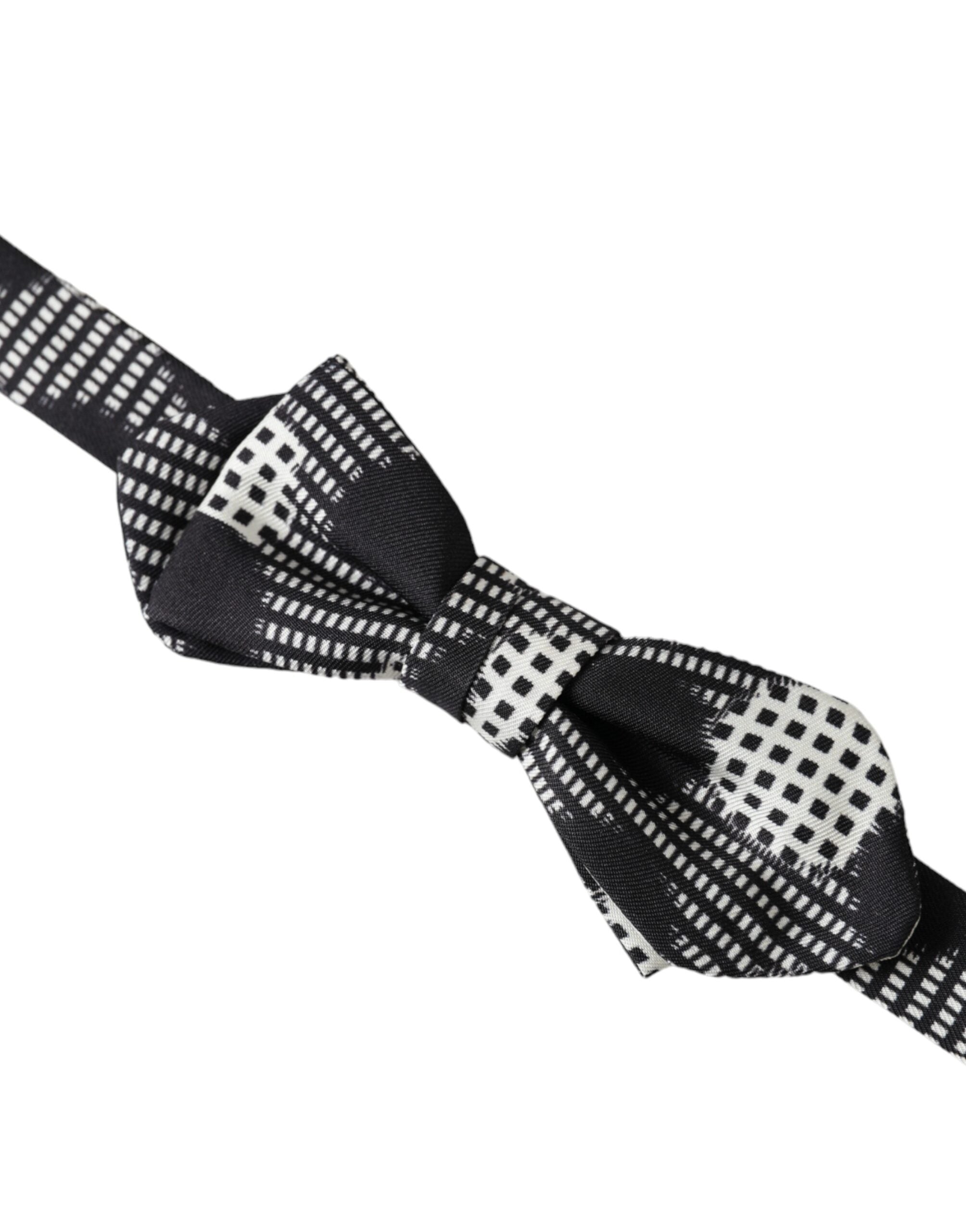 Multicolor silk polka dot adjustable neck bow tie for men by Dolce & Gabbana, featuring a stylish polka dot pattern.