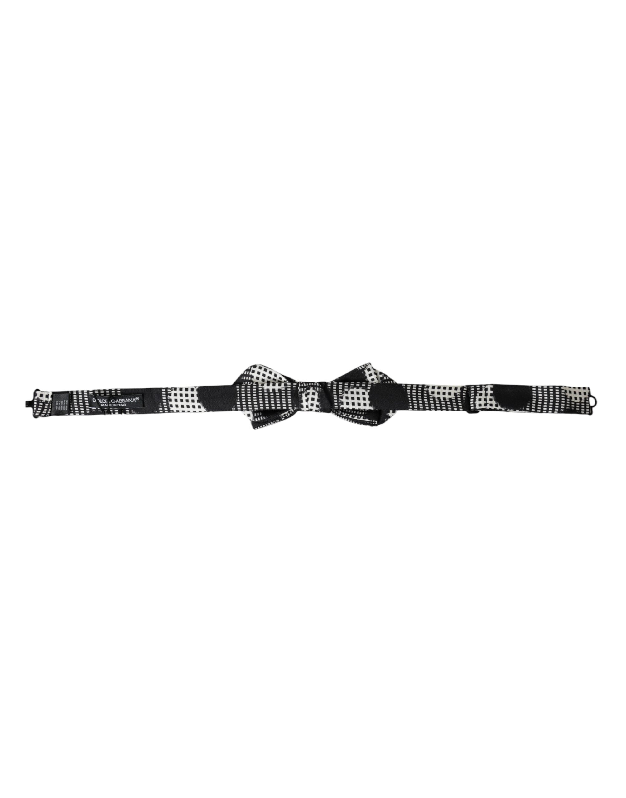 Multicolor silk polka dot adjustable neck bow tie for men by Dolce & Gabbana, featuring a stylish polka dot pattern and classic design.