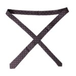 Purple 100% silk polka dot men's tie by Dolce & Gabbana, adjustable with a stylish polka dot pattern.